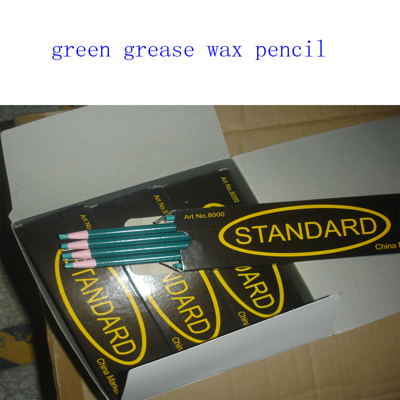 green grease wax pencil