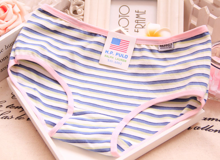 Slip jeune 035 bandes en coton - Ref 655228 Image 34