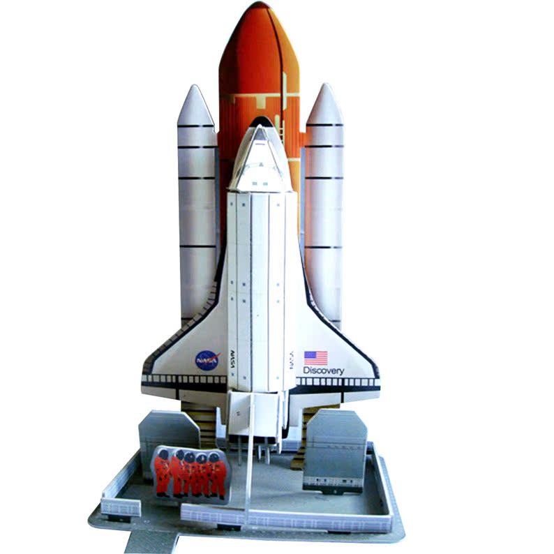 Yiwu Supplying DIY Puzzle Stall Best Sellers children Toys Space shuttle Model three-dimensional Jigsaw puzzle