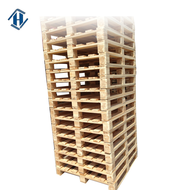 厂家批发 抚州市硬杂木仓储木托盘 欧标出口热处理消毒木托