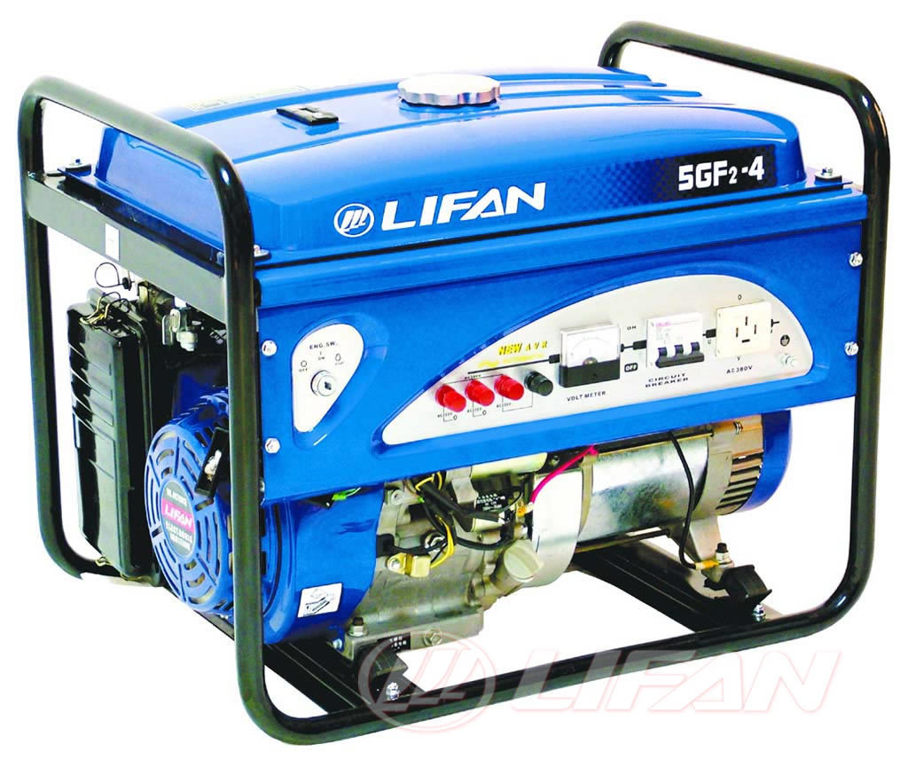 7KW力帆汽油发电机 7GF2-3 手启动 380V力帆发电机