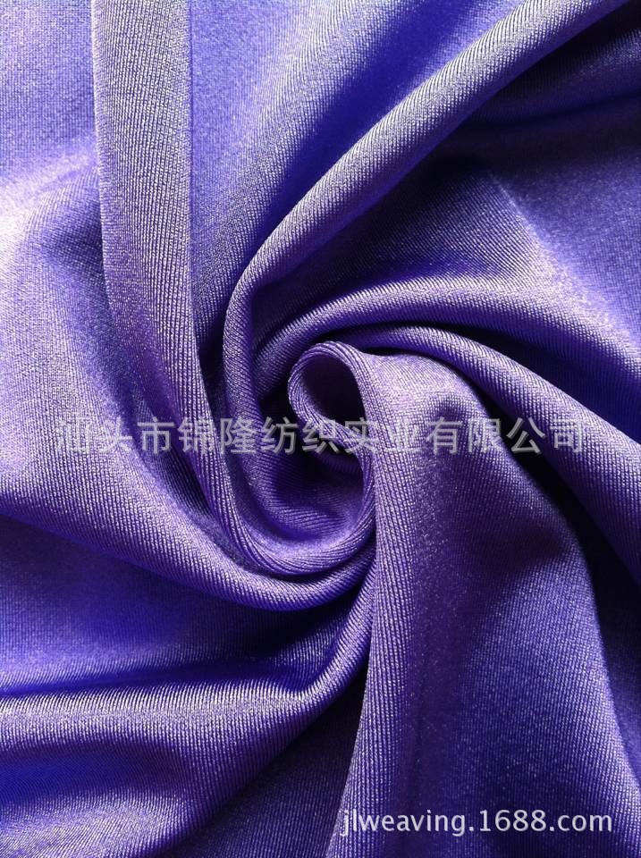 现货供应锦有光莱卡布 氨纶泳衣布针织面料 锦氨莱卡布 鞋帽泳布