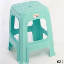 031高凳無扶手塑料休閑高背凳椅戶外大排檔塑料椅餐廳椅透氣椅
