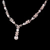 Accessory for bride, set, necklace and earrings, European style, wedding accessories, Amazon, suitable for import, wholesale