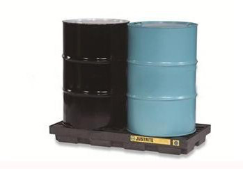 宁波*成都/美国JUSTRITE防泄漏托盘/耐酸碱腐蚀/高密度聚乙烯材质