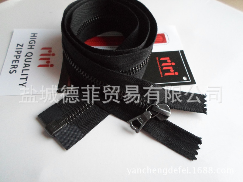 订购瑞士Riri拉链 M6RIRI古银单开欧拉链 4#金属RIRI拉链