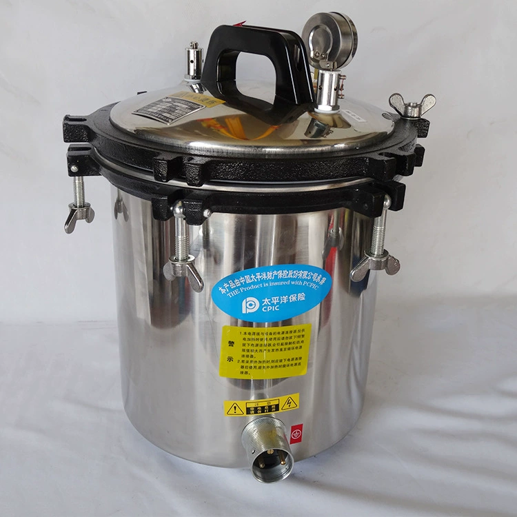 Оптовая поставка фабрики портативный паровой стерилизатор под давлением угольно-Электрический стерилизатор внутреннего контейнера из нержавеющей стали двойного назначения