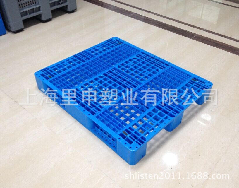 1200*1000*150黄色货架塑料托盘PP川字货架托盘全新PE加厚叉车板