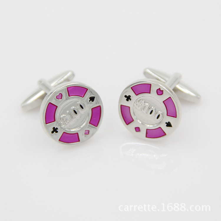 Epoxy Technology Cufflinks Sleeve nail man French shirt Cufflinks