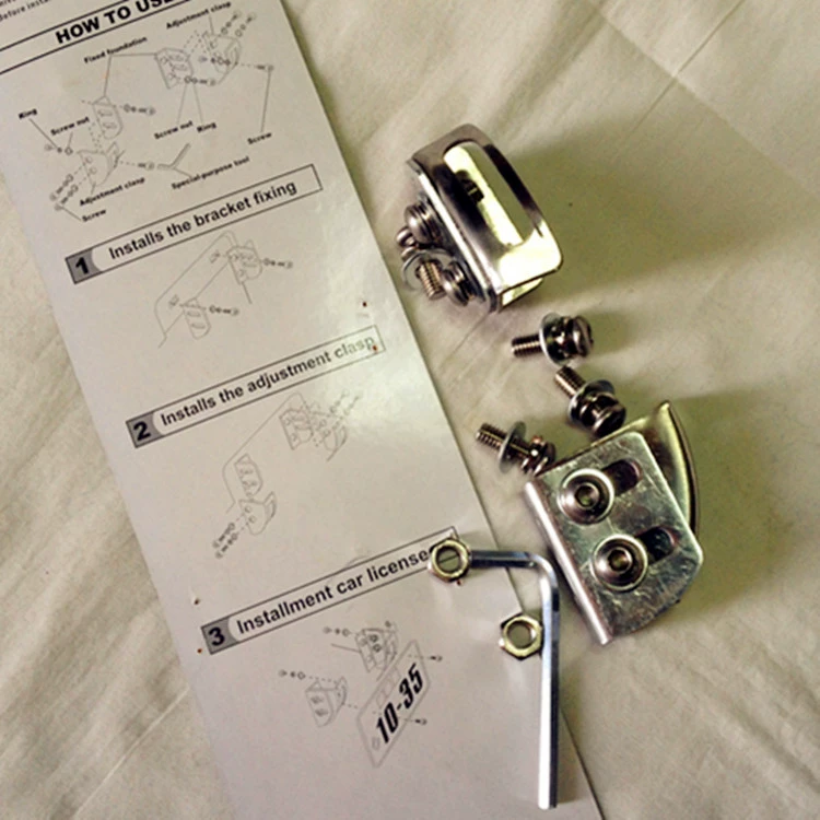 LICENSE FRAME рама номерного знака из нержавеющей стали