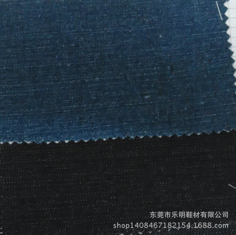 MB4435现货供应棉弹洗水牛仔布料适用鞋子帽子服装