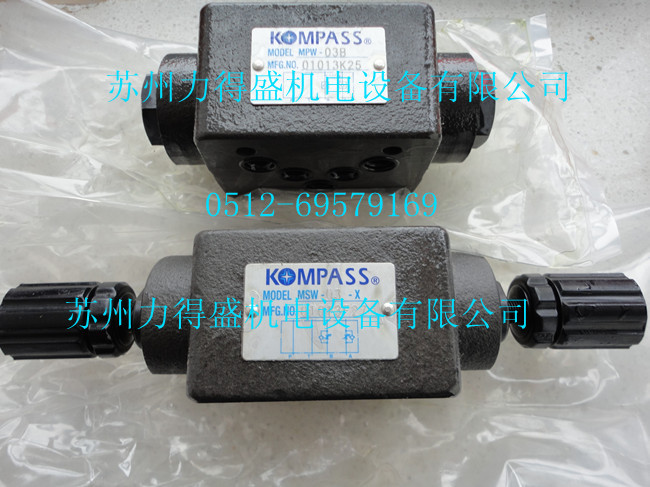康百世KOMPASS叠加式减压阀MRA-04-C-H MRB-02-C-M