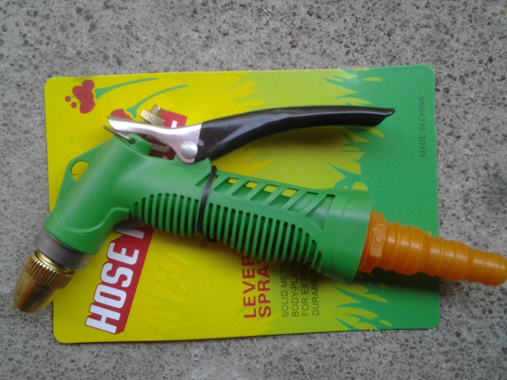 厂家直销 铜头料枪 子弹头高压喷水枪 洗车水枪 花洒浇花园林水枪