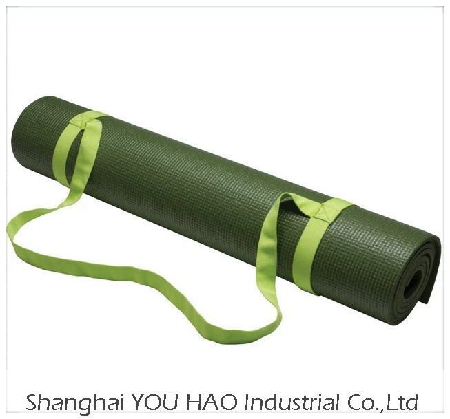 Прямые поставки с фабрики трава зеленая веревка для фитнеса Скакалка ремень Коврик для йоги связывающий Ремень двойного назначения эластичный ремень Йога липучка