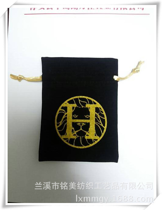 厂家直供 高品质束口抽绳绒布袋 首饰饰品绒布袋 手机袋绒布袋