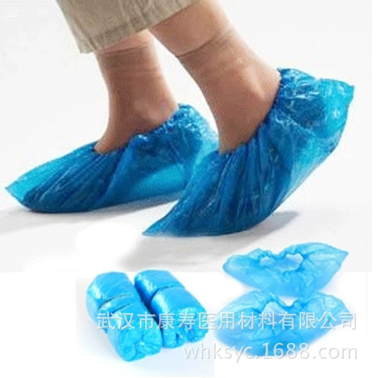 Factory Direct CPE механизм утолщенный чехол для обуви водонепроницаемый чехол для обуви один раз пластиковый чехол для обуви одноразовый чехол для ног