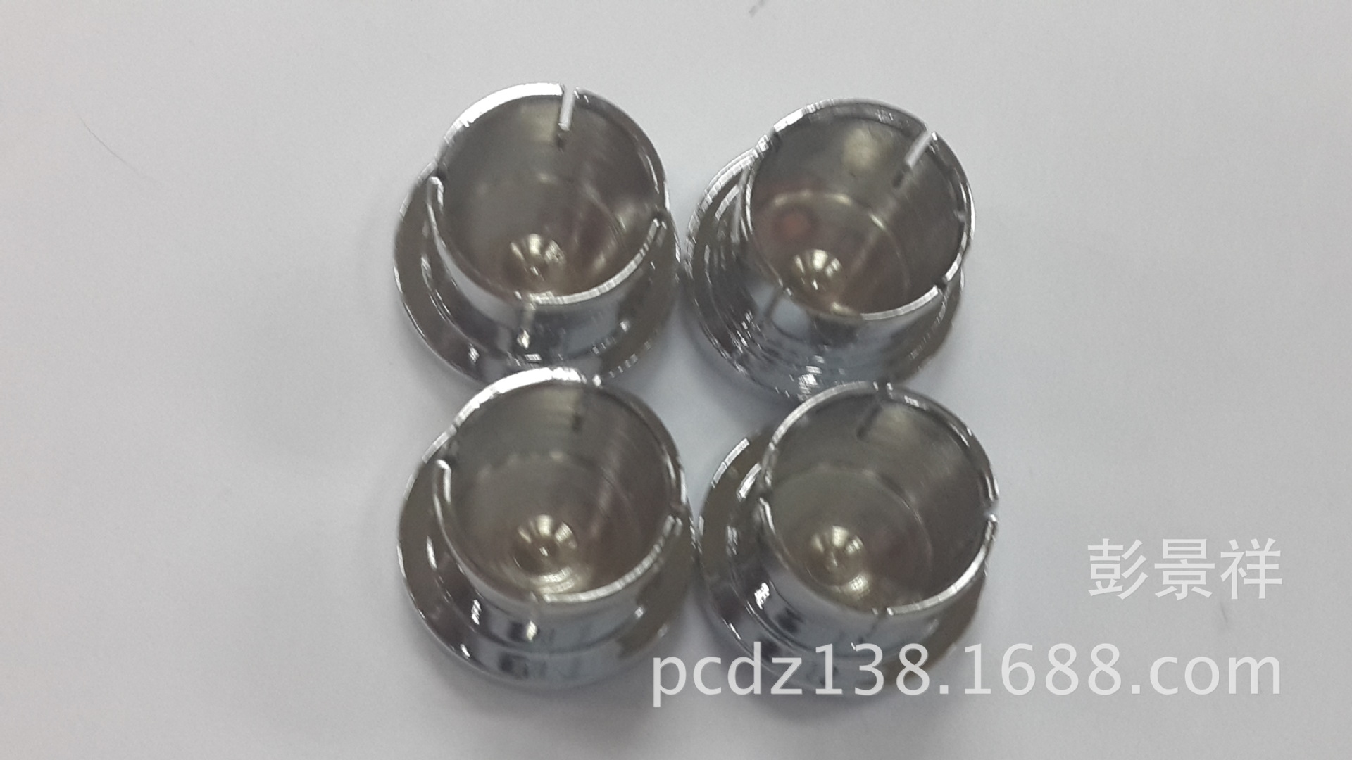 镀铑莲花母保护套/镀铑RCA母保护套/RCA套