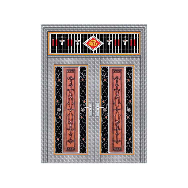 [Pinfu door industry]Stainless steel anti-theft door 304 To open the door Stainless steel door Retractable door