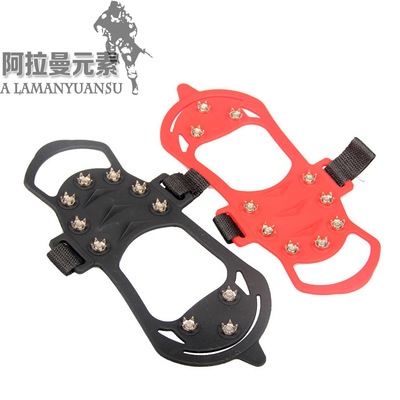 Thomson Publisher Non-slip shoe covers Crampons outdoors Mountaineering Crampons The snow Climbing equipment Stainless steel