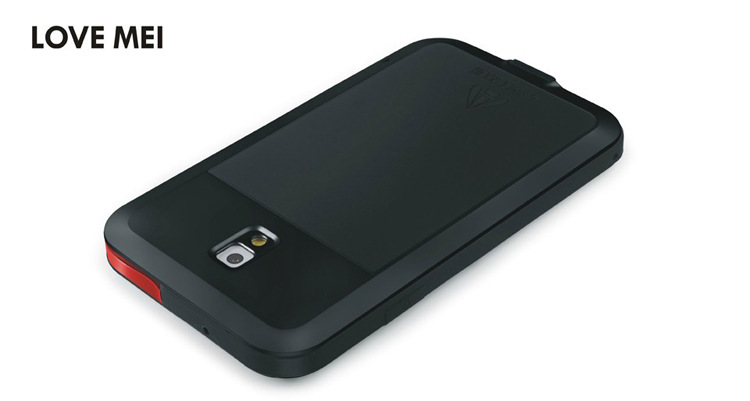 LOVE MEI Powerful Water Resistant Shockproof Dust/Dirt/Snow Proof Aluminum Metal Outdoor Heavy Duty Case Cover for Samsung Galaxy Note 3