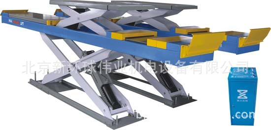 6.5T四轮定位专用子母剪式举升机SHL-Y-J-65D