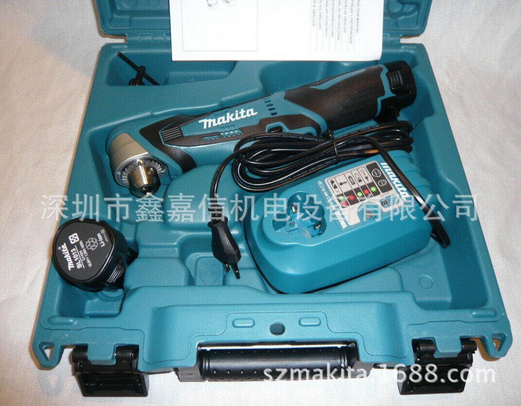 现货批发日本makita牧田充电角钻DA330DWE