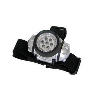 戶外7LED節能頭燈 野外露營燈 強光礦燈 夜晚垂釣燈 應急燈夜行燈