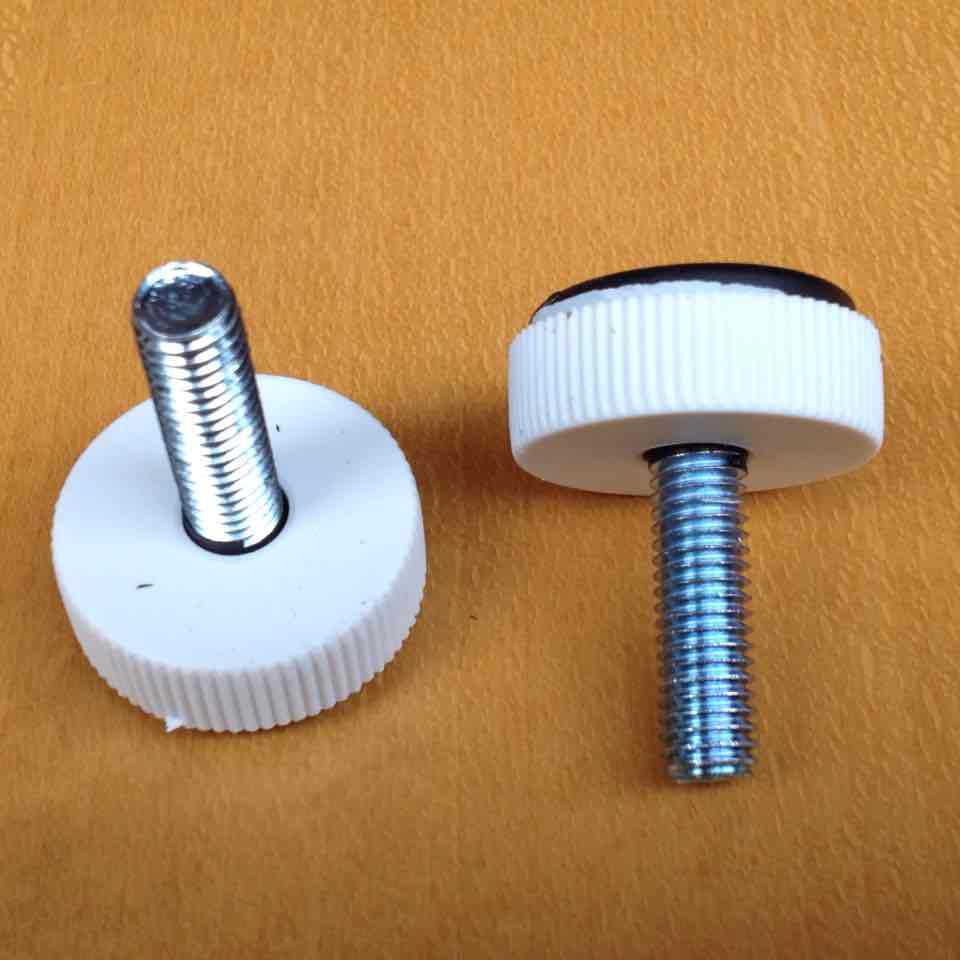 厂家直销地脚钉5金配件家具斜脚钉脚垫地脚钉塑料脚钉子防撞橡胶