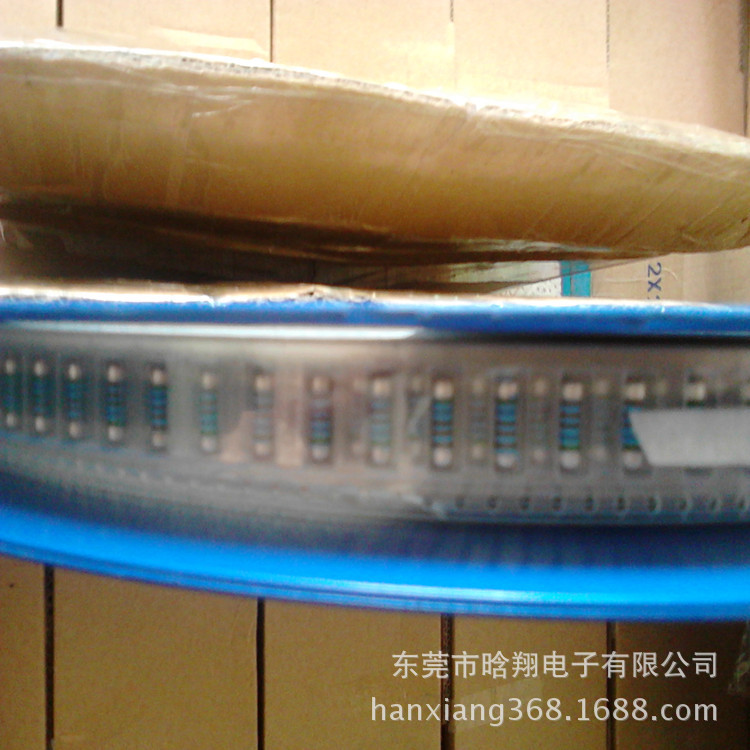 贴片圆晶电阻圆柱电阻无引脚电阻MF0207 0204 1/2W 1W 100K