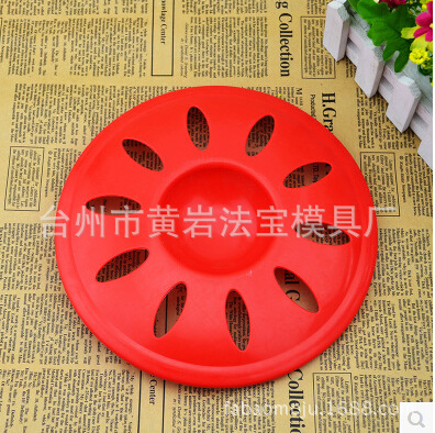 耐咬飞盘狗狗训练玩具 金毛边牧萨摩哈士奇泰迪塑料飞碟塑料模具