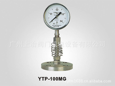供应YTP-100MG/BF系列隔膜压力表、红旗压力表