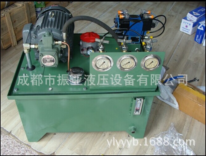 生産定做液壓系統HGP泵配2.2KW電機,木工機械液壓油站,潤滑系統