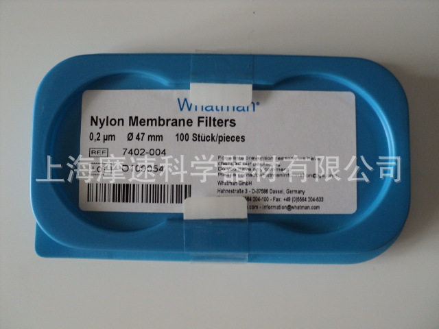 WHATMAN 尼龙膜0.2UM 47MM 100片装 7402-004实物照