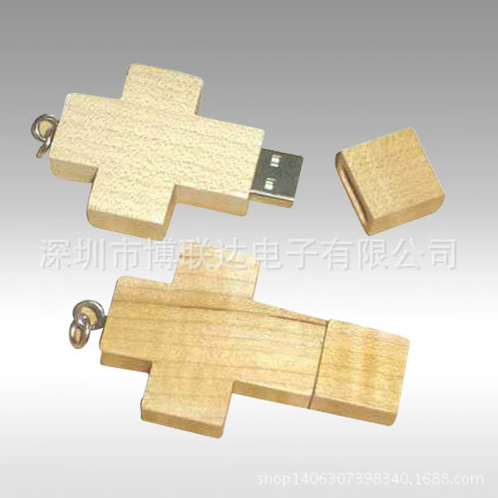 Деревянная USB флешка, чехол