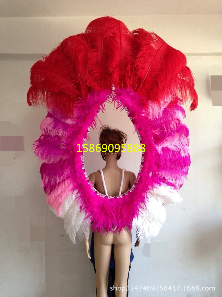 演出服裝羽毛裝飾