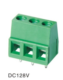 螺钉式接线端子，PCB端子DC128V-5.0/7.5-2P 3P  KF128/DG128