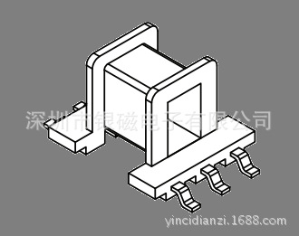YC-EE-8.3-01骨架、变压器骨架、电感线圈骨架、塑胶骨架，