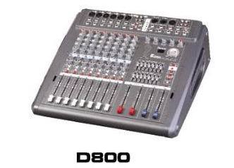 供应CDBO卡迪宝品牌D800带功放专业调音台  8路带效果均衡调音台
