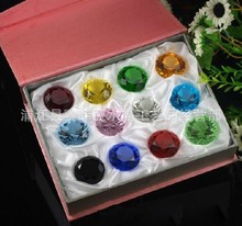 厂家供应直销 水晶钻石礼盒套装 宝石结婚纪念礼品 跨境货源