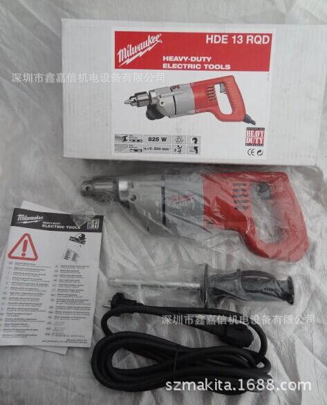 批发零售米沃奇 工业级电钻 HDE13RQD