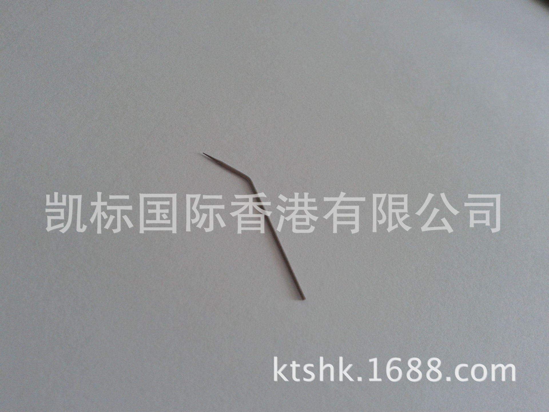 现货供应晶体显示屏钨钢弯针 液晶屏钨钢尖针 ic测试探针