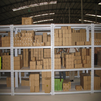 Storage shelves Customized Angle steel shelf supermarket Shop household goods shelves storage Warehouse light Wholesale Shelf