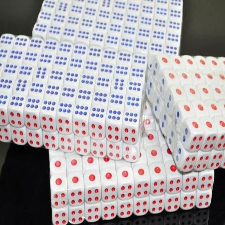 Plastic dice, entertainment teaching aids, for karaoke bars