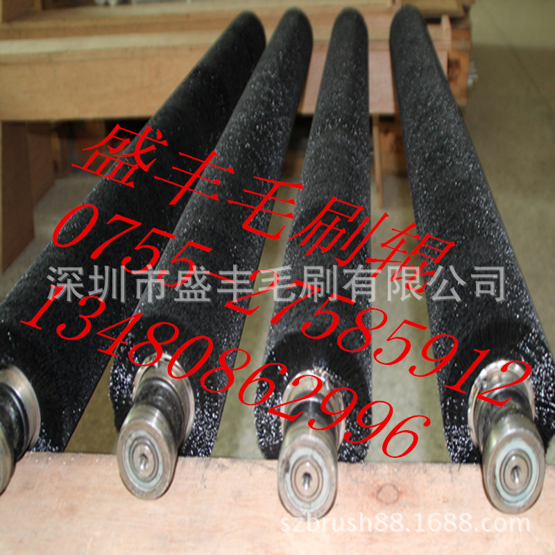 深圳毛刷加工厂供应印刷机毛刷。洗版机毛刷辊