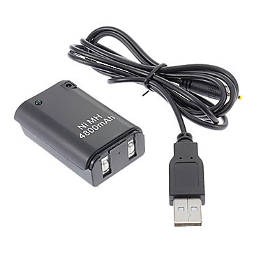 XBOX360 battery + USB cable XBOX360 batt...