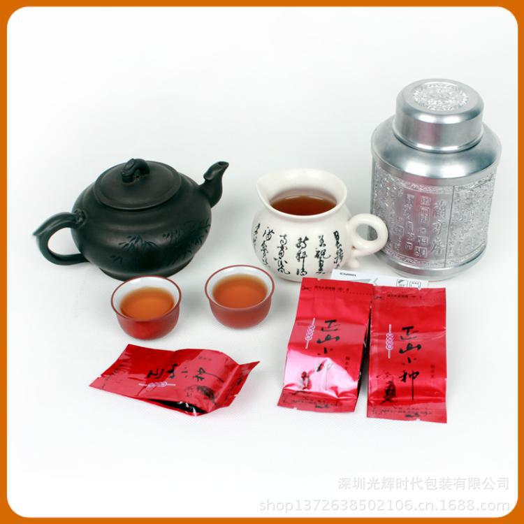 复合材料内层包装袋 茶叶铝箔袋 凹印中封风琴茶叶包装袋