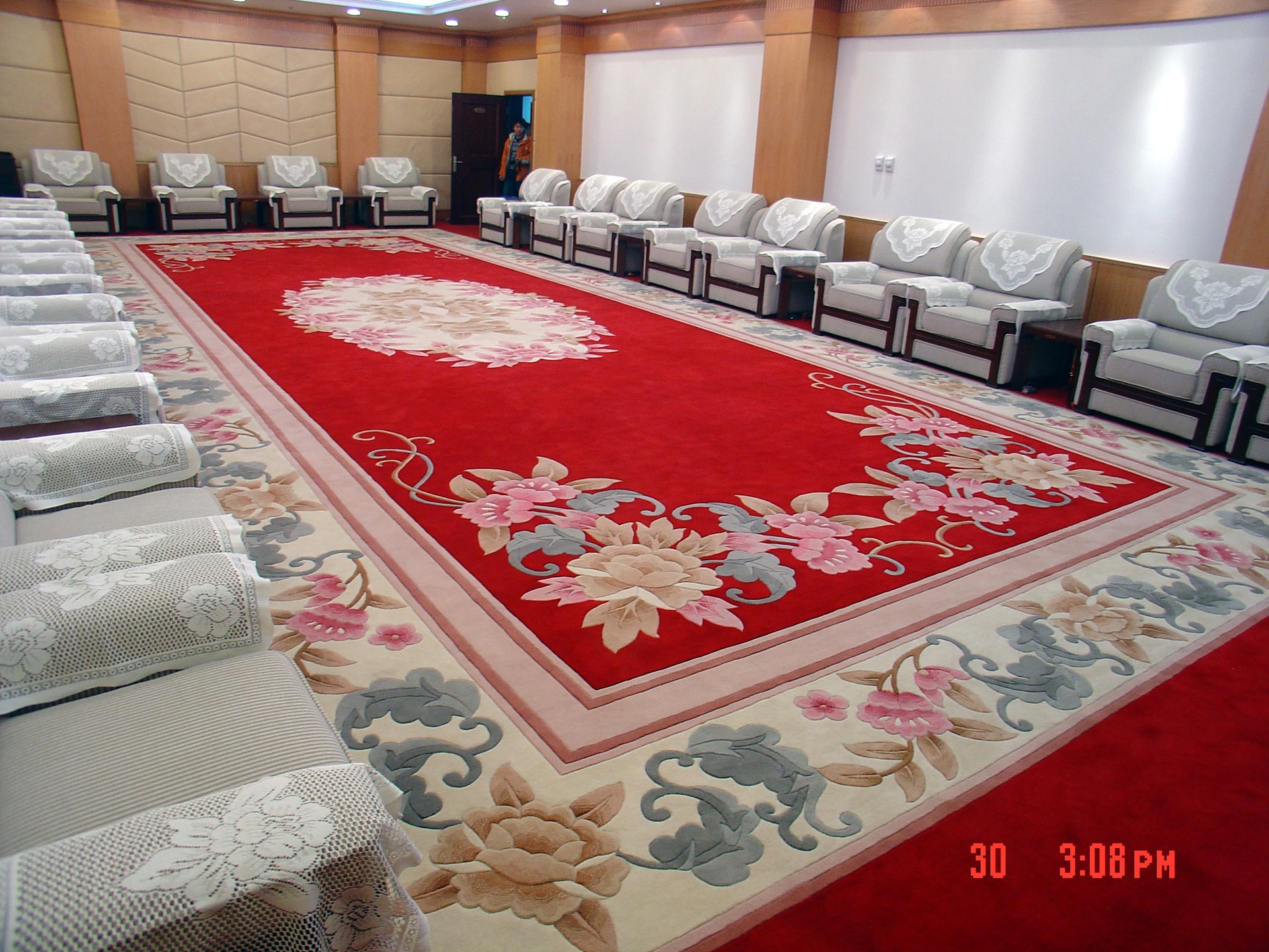 pvc素色方块毯办公室拼接地毯 满铺 酒店宾馆组合地垫工程地毯_家鸿地毯_义乌购