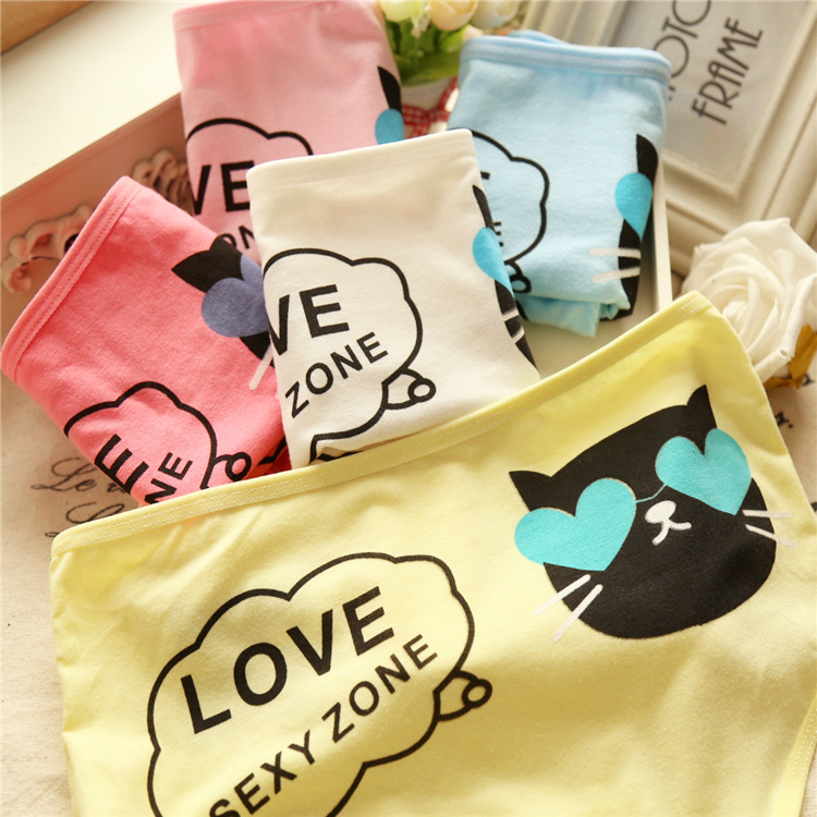 Slip jeunesse minou en coton - Ref 653285 Image 5