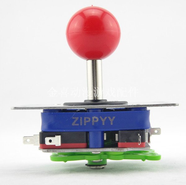 Home-made clear water with plug 8P line fighting machine rocker old-fashioned king of fighters arcade console long rod short rod gamepad