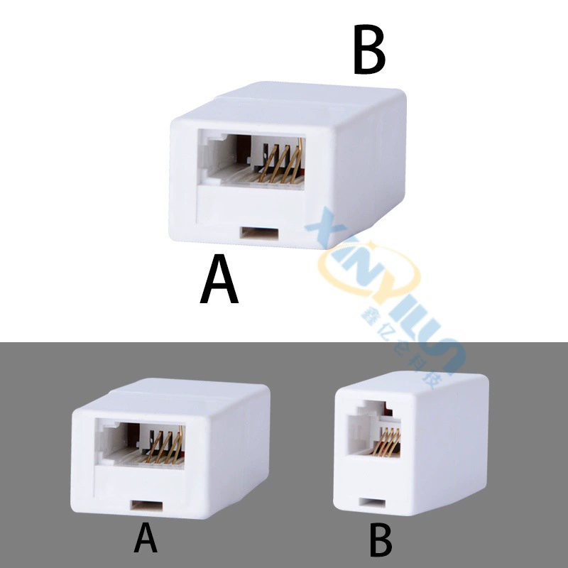 Британский и американский телефонный разъем 6P4C телефонная прямая связь RJ11 Британское и американское расширение телефонной линии Британская и американская телефонная линия